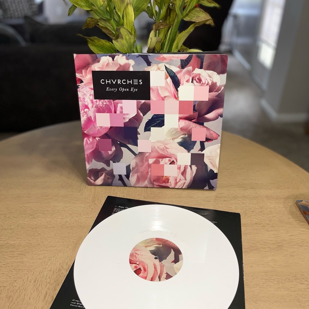 CHVRCHES, Every Open Eye White Vinyl 🌸